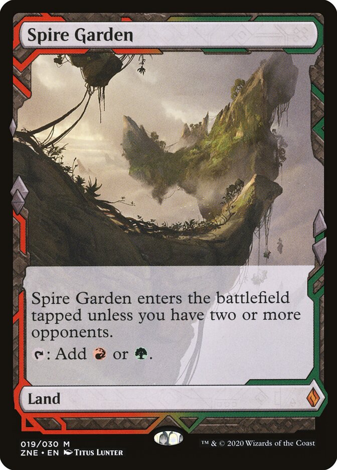 Spire Garden card front