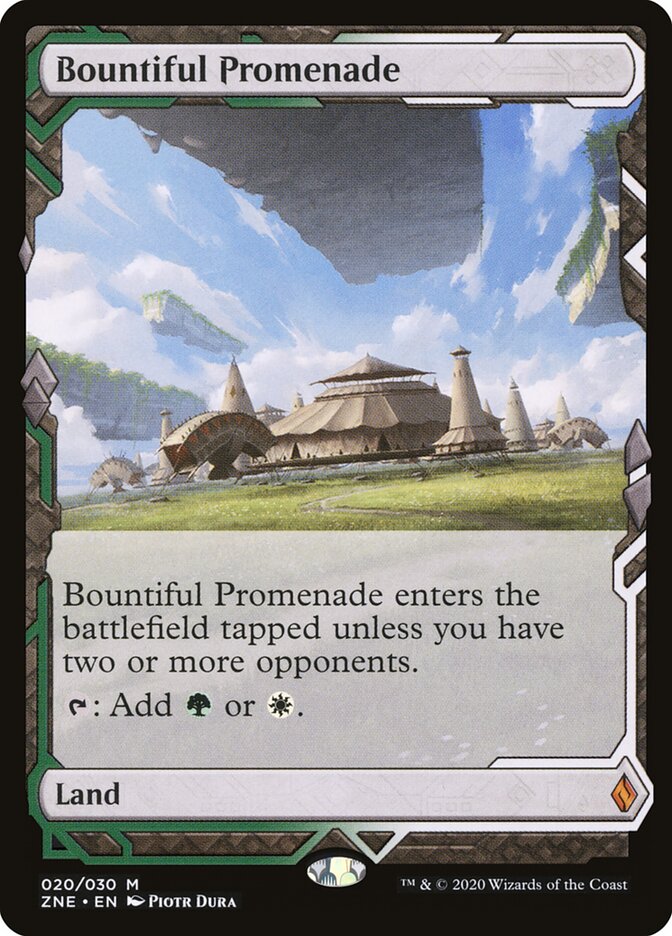 Bountiful Promenade card front