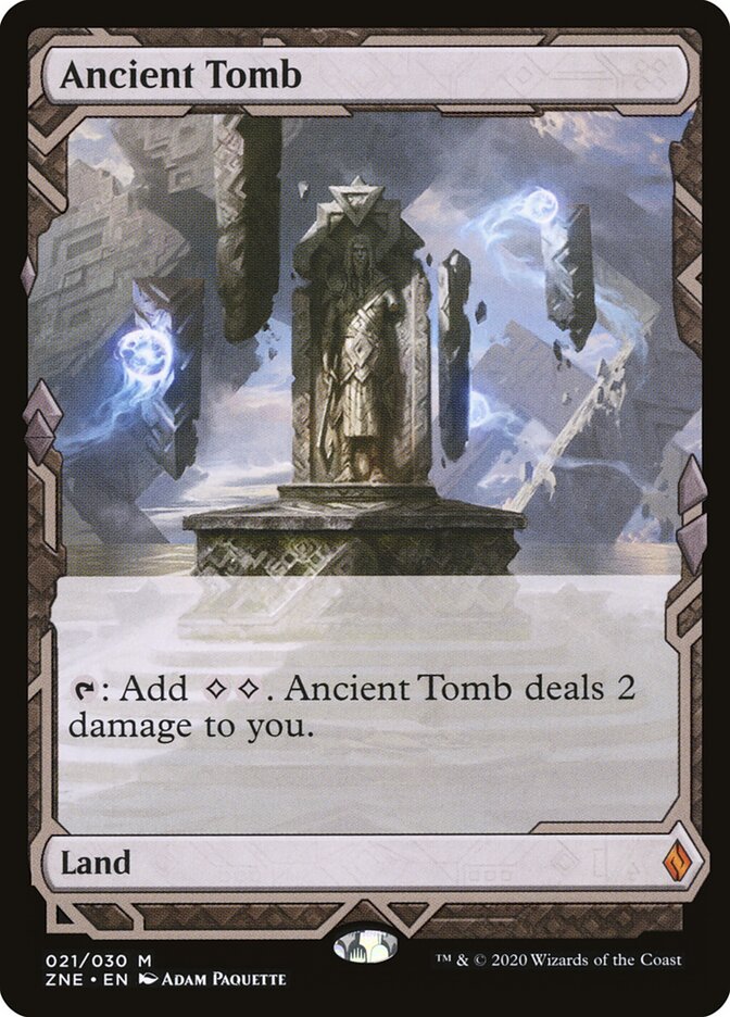 Ancient Tomb card front