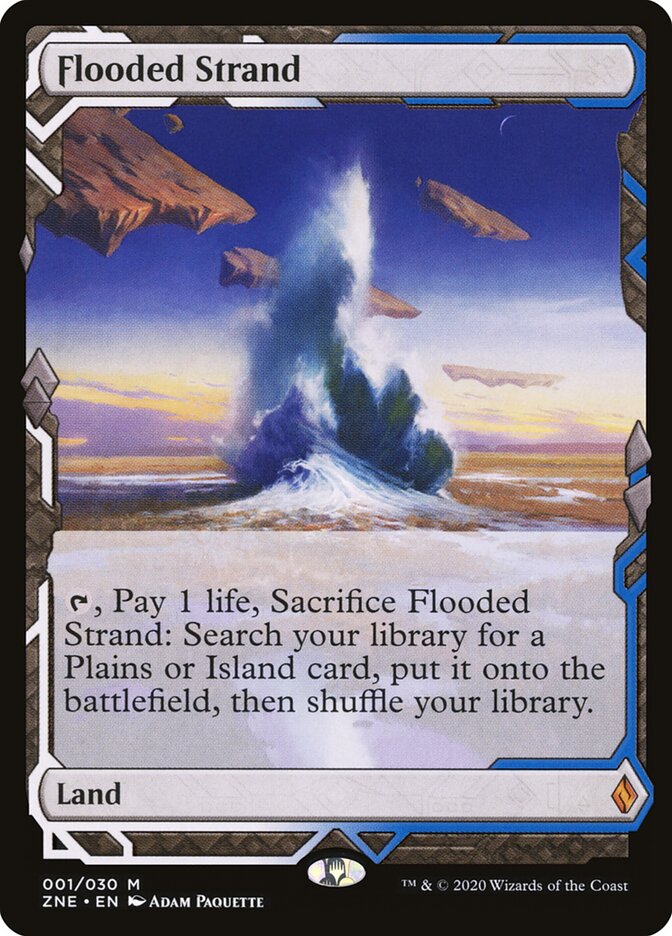 Flooded Strand card front