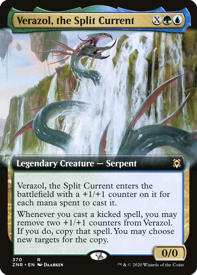 Verazol, the Split Current card front