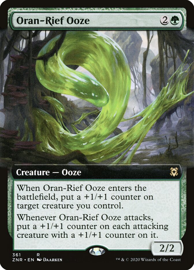 Oran-Rief Ooze card front