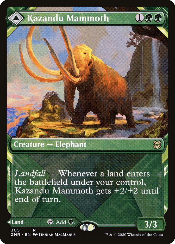 Kazandu Mammoth card front