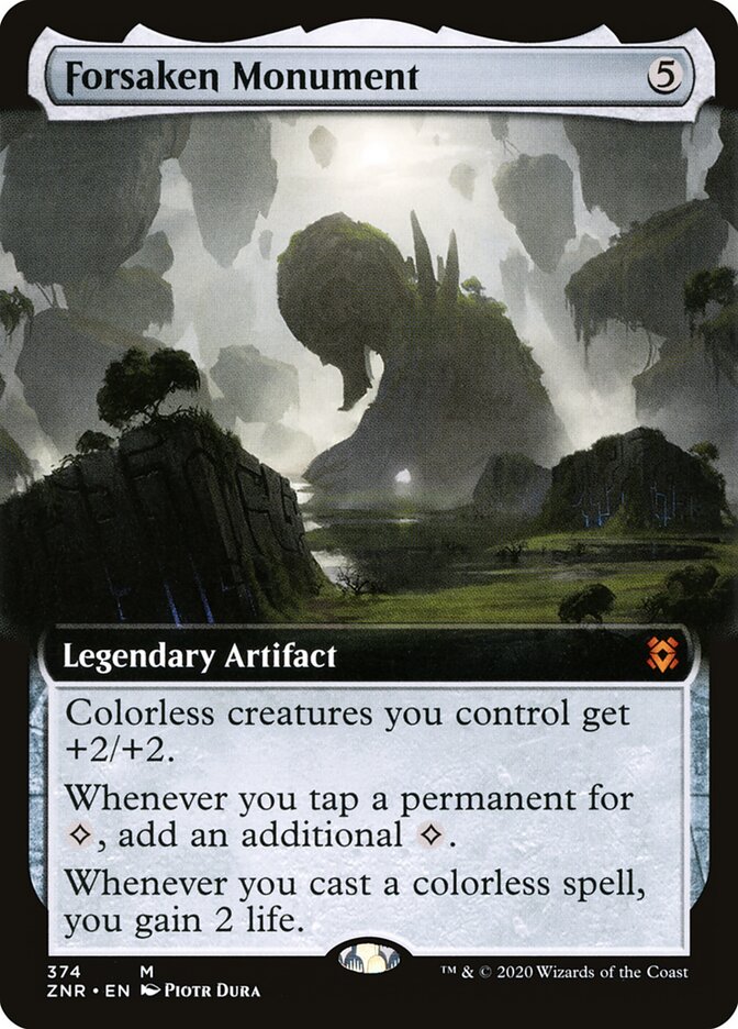 Forsaken Monument card front