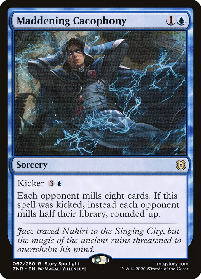 Maddening Cacophony card front