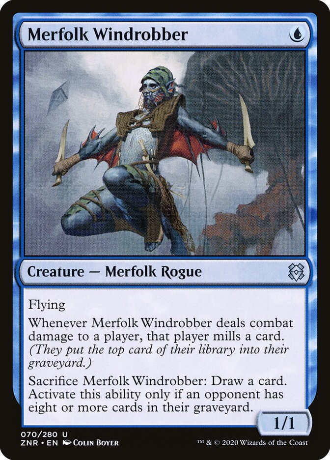 Merfolk Windrobber card front