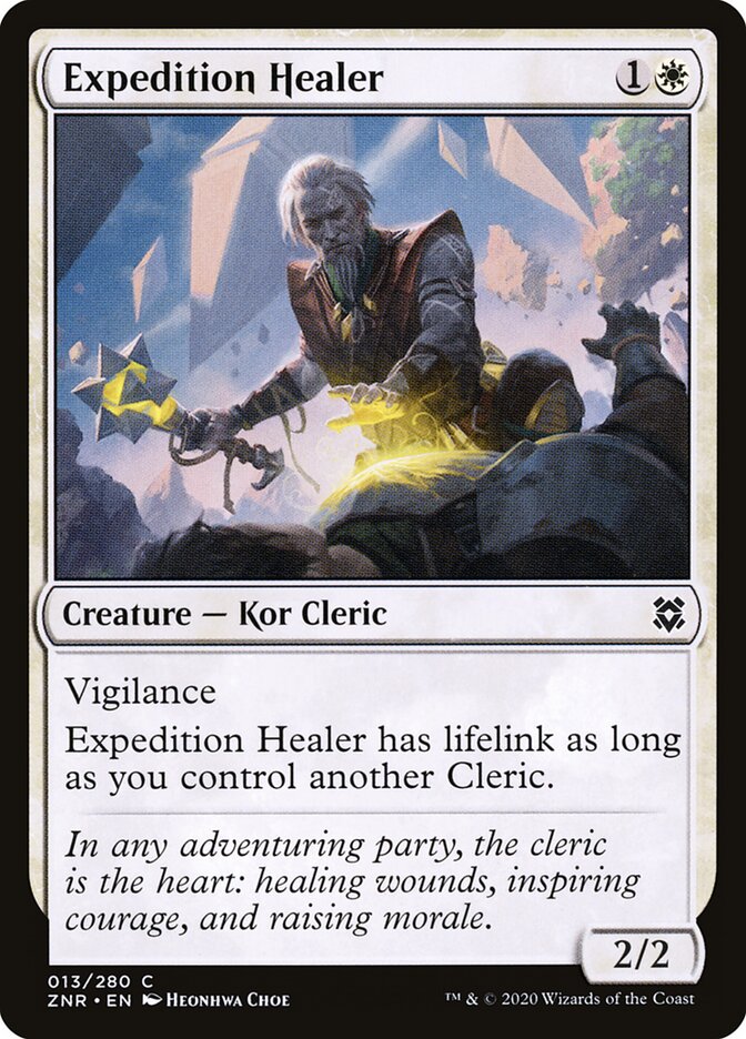Expedition Healer card front