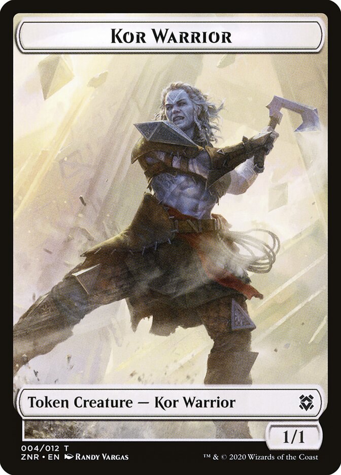Kor Warrior card front