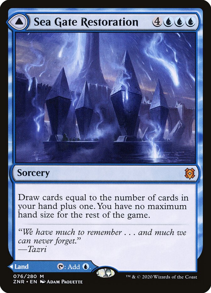 Sea Gate Restoration card front