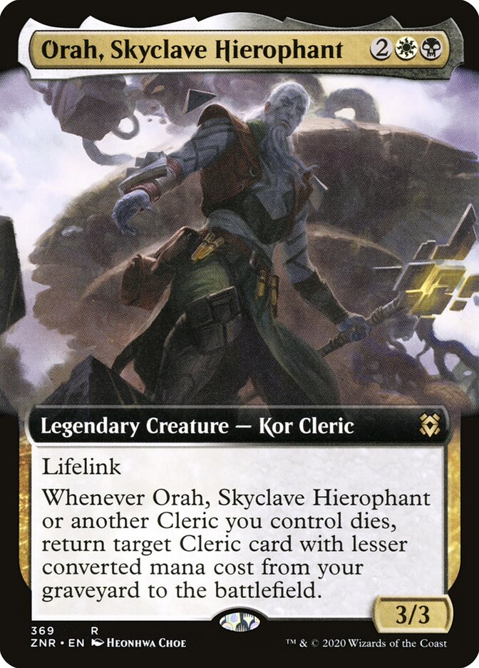 Orah, Skyclave Hierophant card front