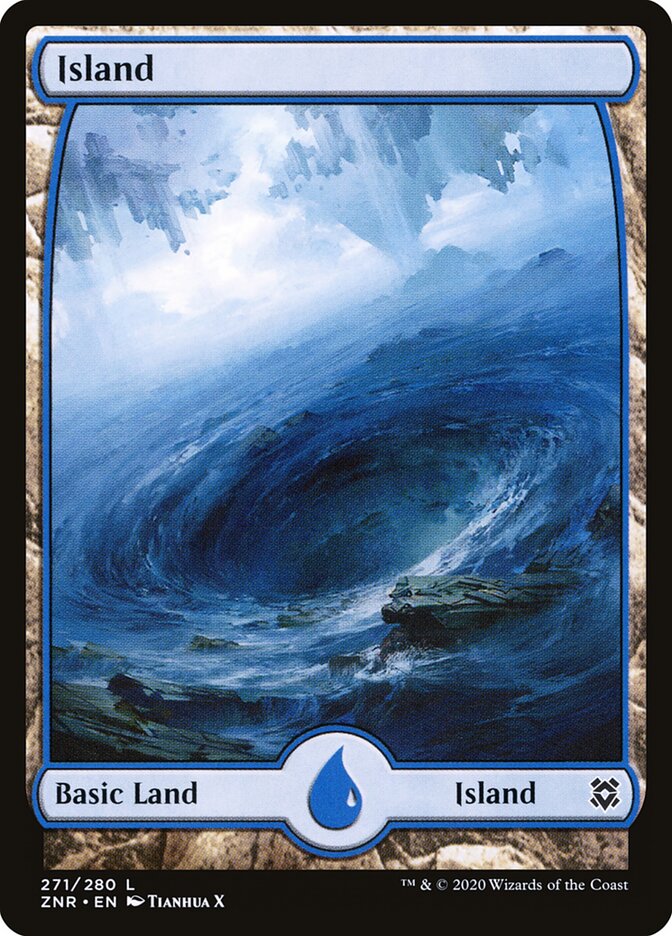 Island card front