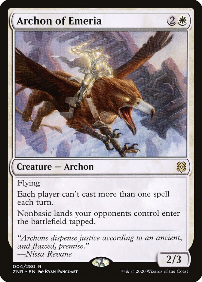 Archon of Emeria card front