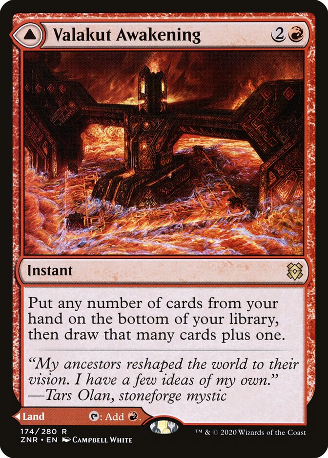 Valakut Awakening card front