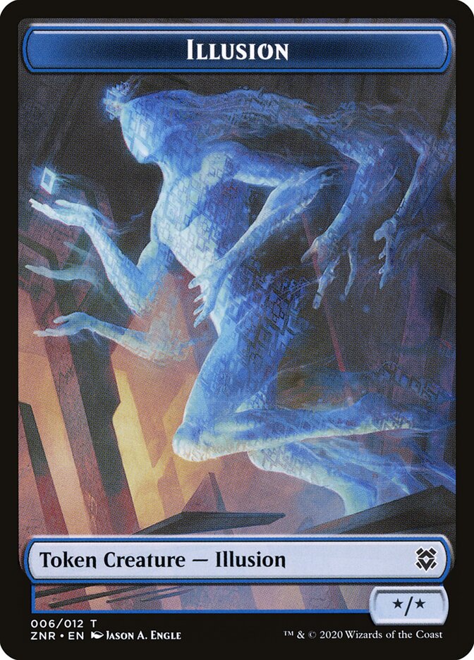 Illusion card front