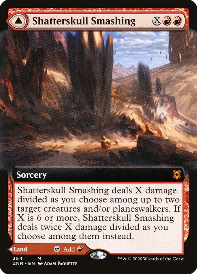 Shatterskull Smashing card front