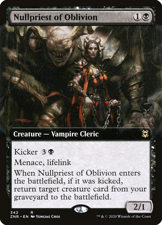 Nullpriest of Oblivion card front