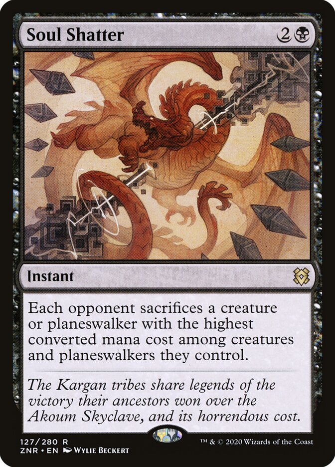 Soul Shatter card front