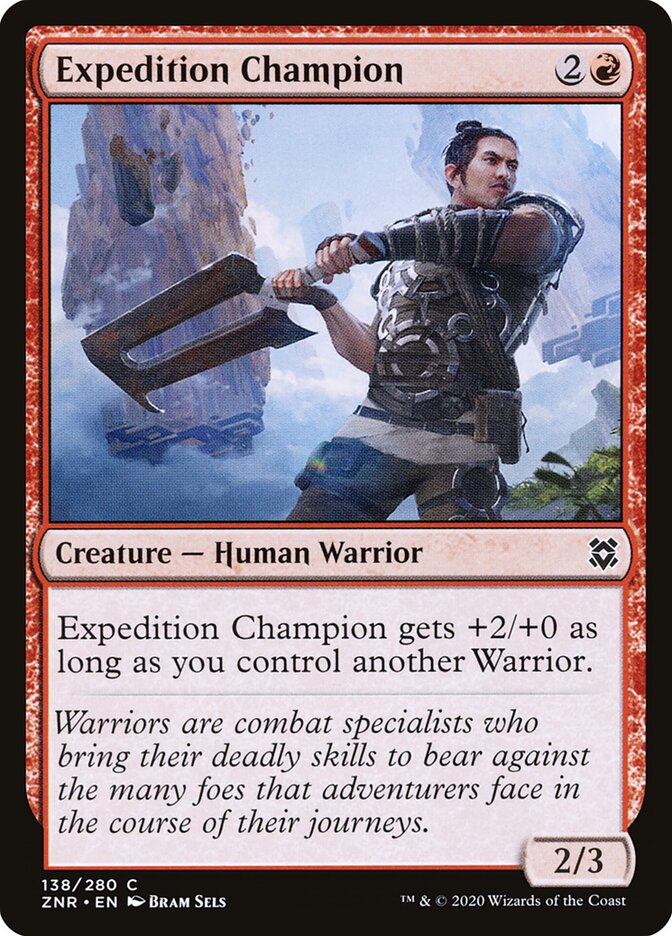 Expedition Champion card front
