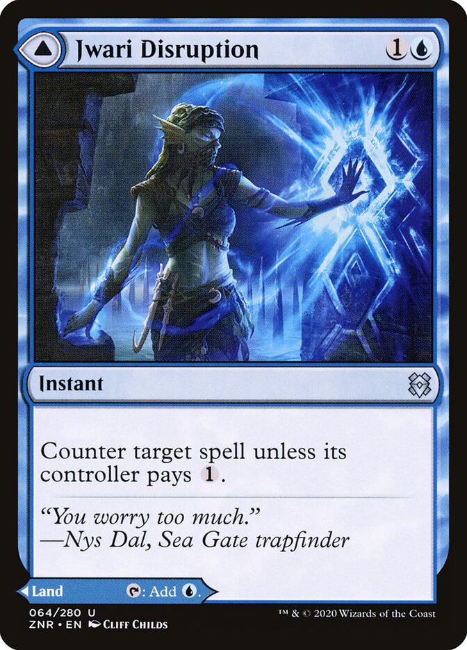 Jwari Disruption card front
