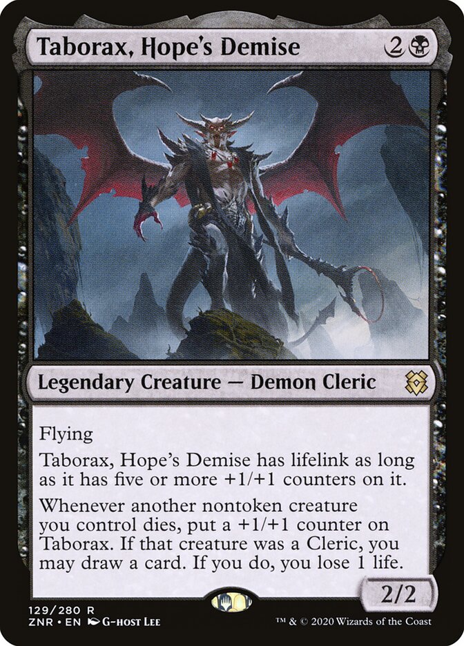 Taborax, Hope's Demise card front