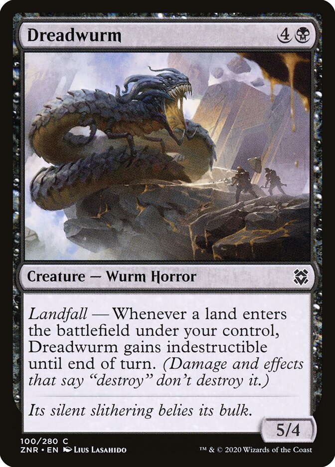 Dreadwurm card front