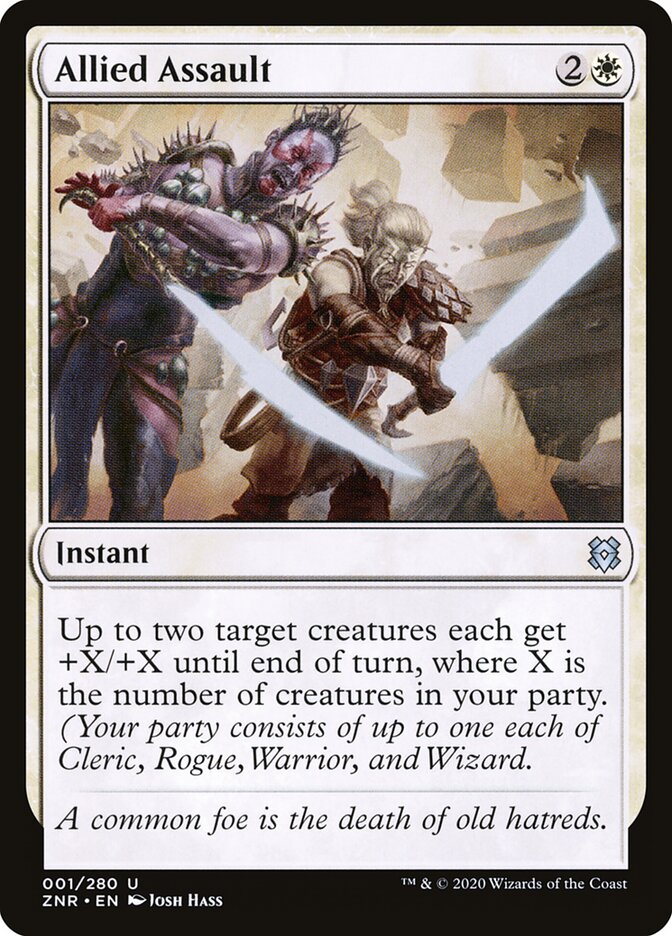 Allied Assault card front