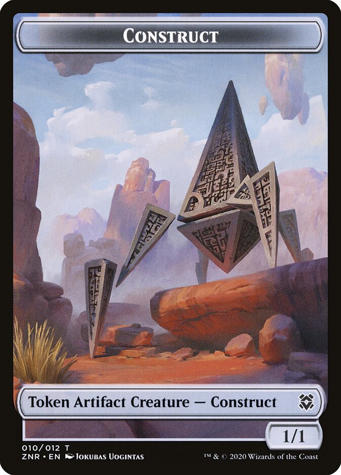 Construct card front