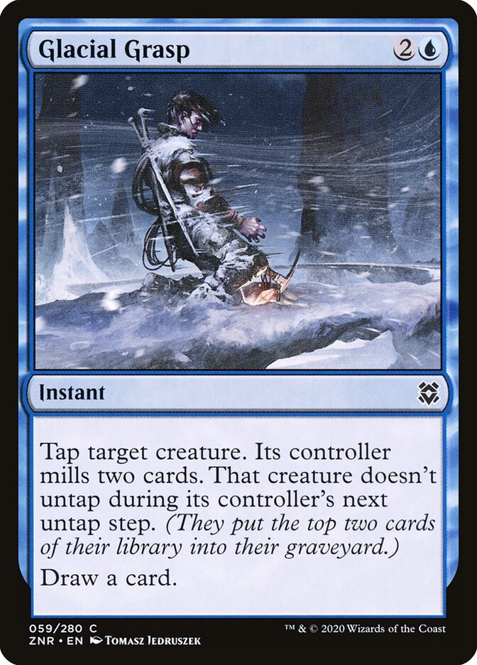 Glacial Grasp card front