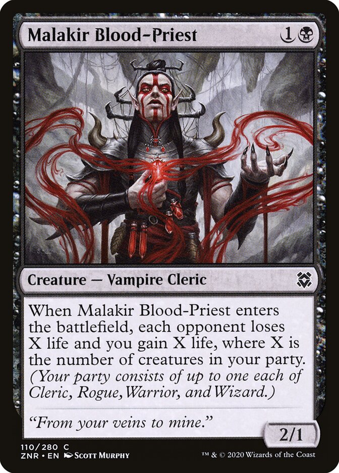 Malakir Blood-Priest card front