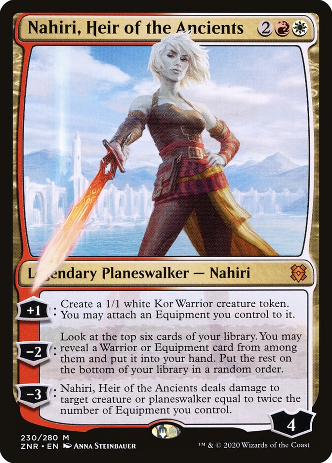 Nahiri, Heir of the Ancients card front