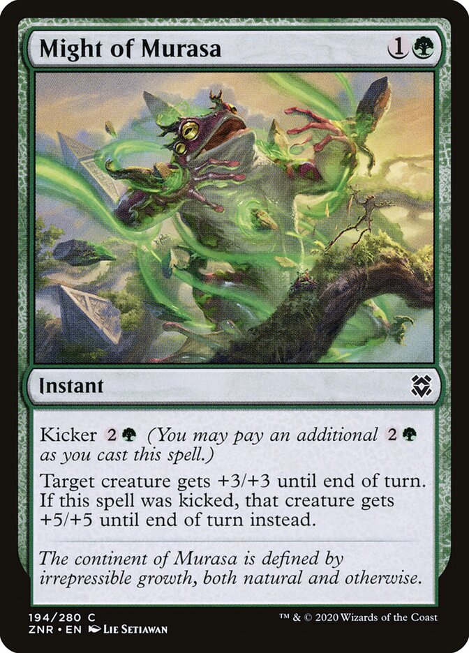 Might of Murasa card front