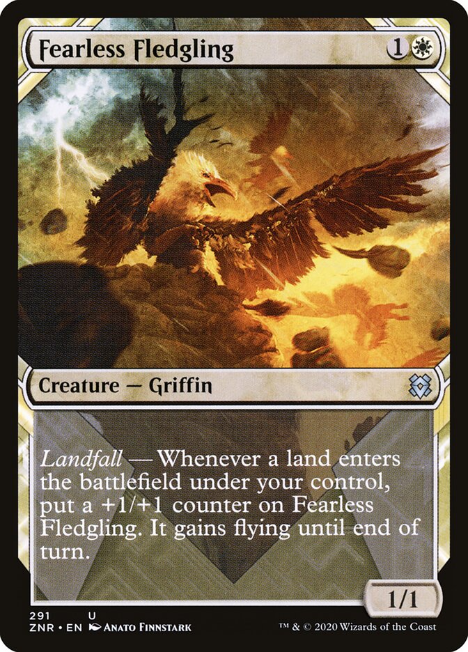 Fearless Fledgling card front