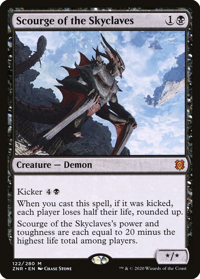 Scourge of the Skyclaves card front