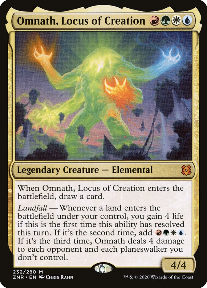 Omnath, Locus of Creation card front