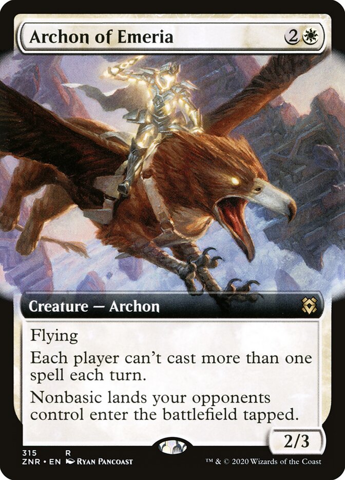 Archon of Emeria card front