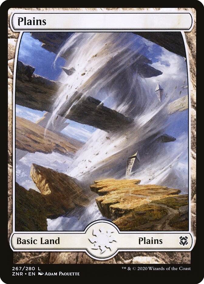 Plains card front