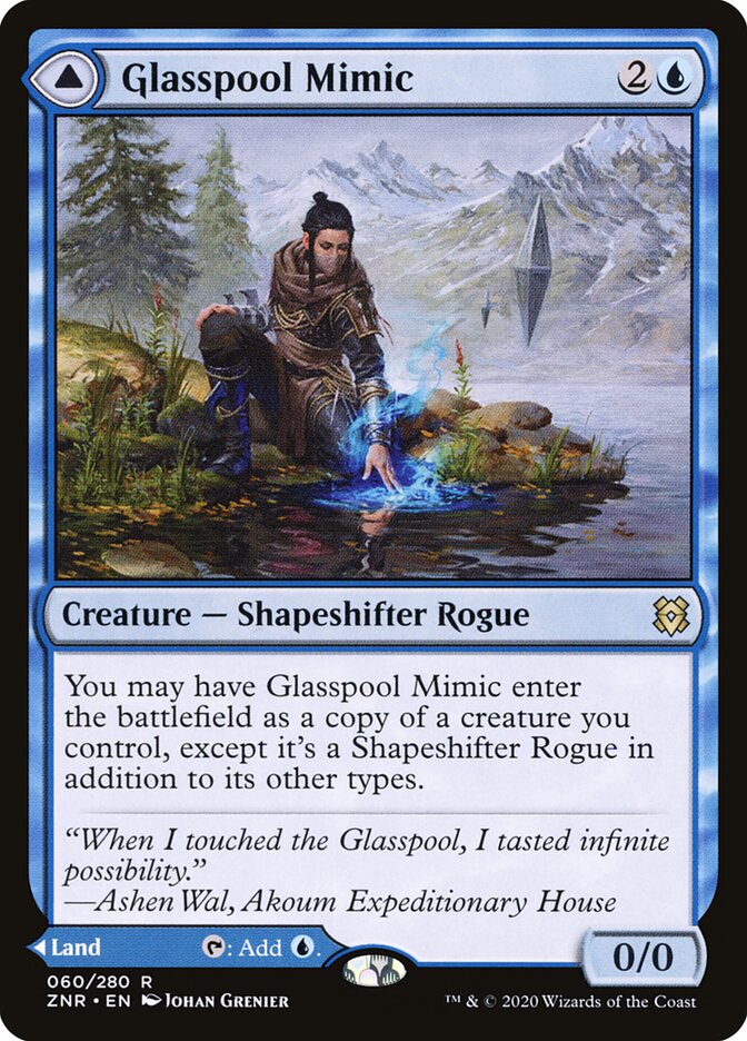 Glasspool Mimic card front