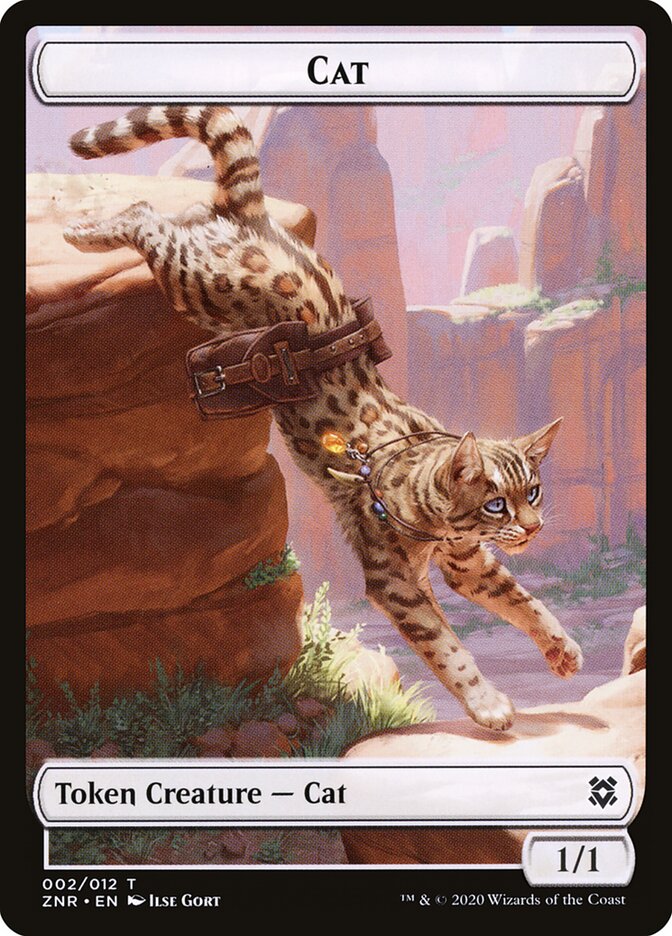 Cat card front