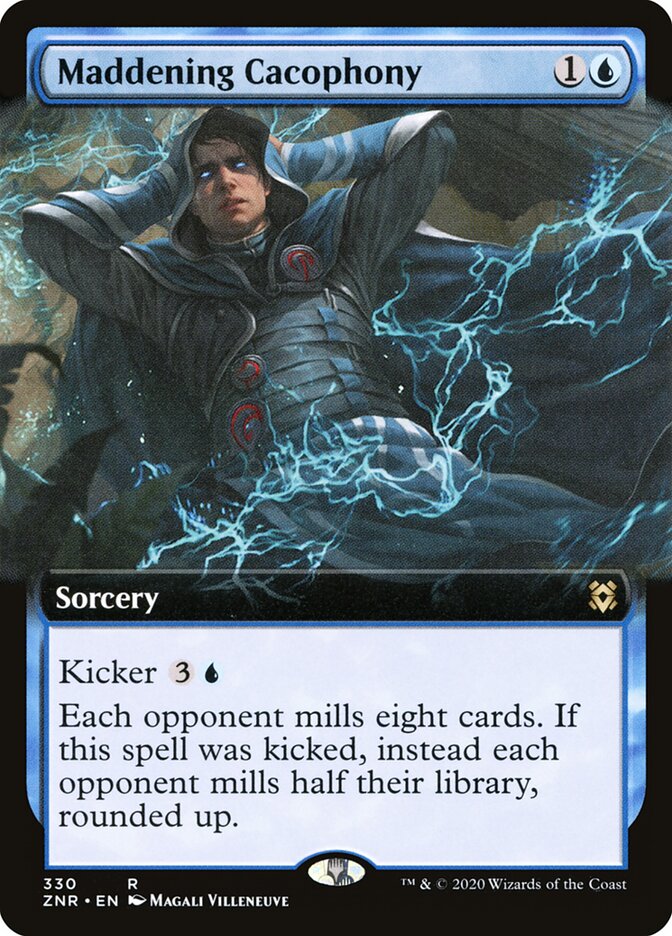 Maddening Cacophony card front