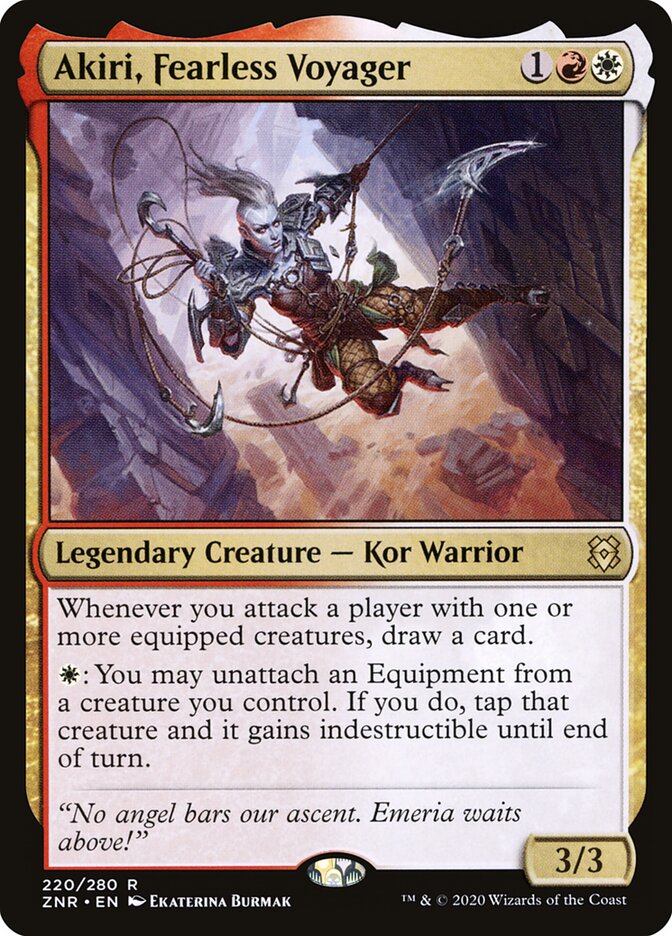 Akiri, Fearless Voyager card front