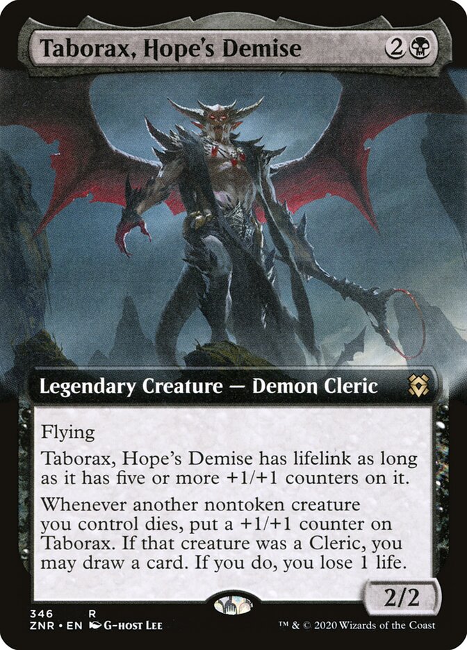 Taborax, Hope's Demise card front