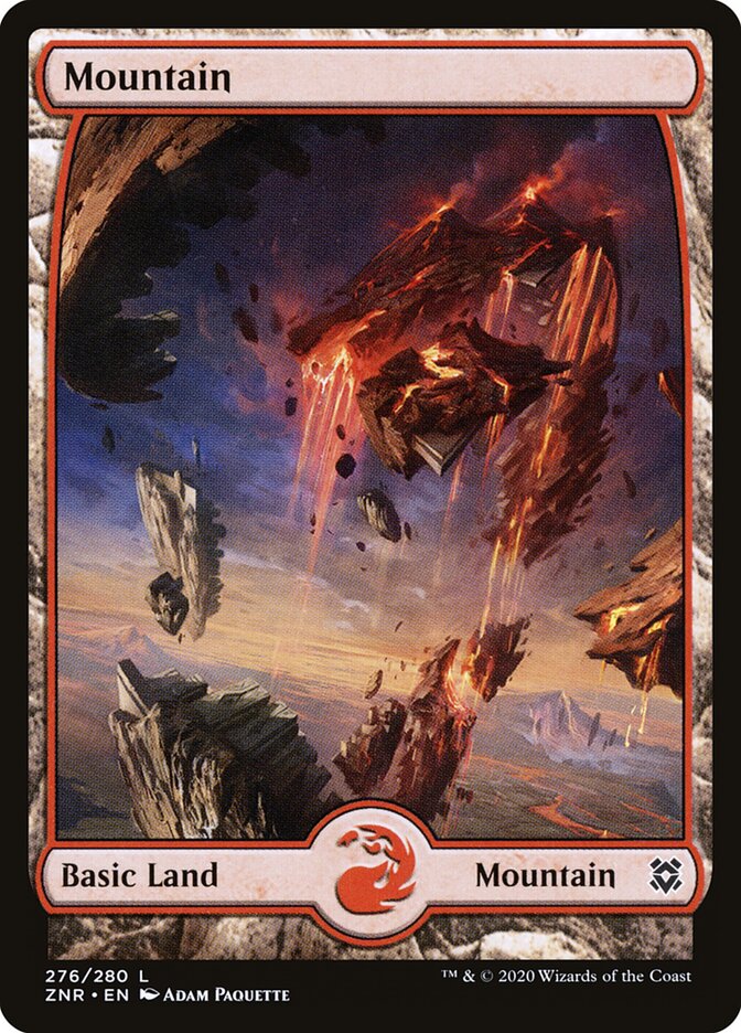 Mountain card front