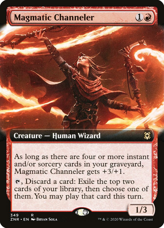Magmatic Channeler card front