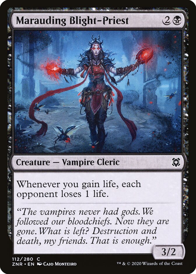Marauding Blight-Priest card front
