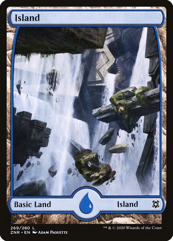 Island card front