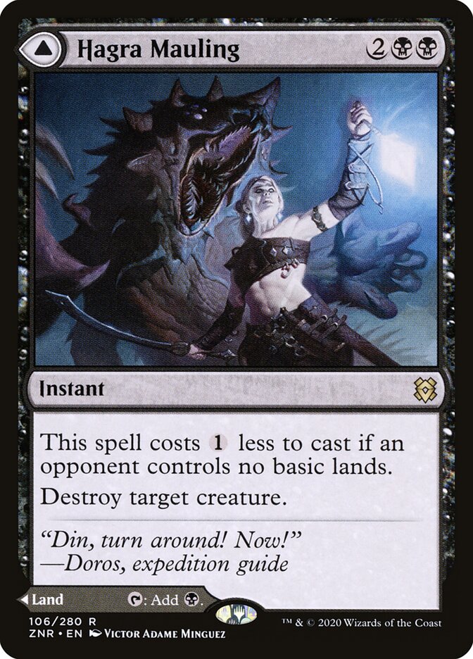 Hagra Mauling card front