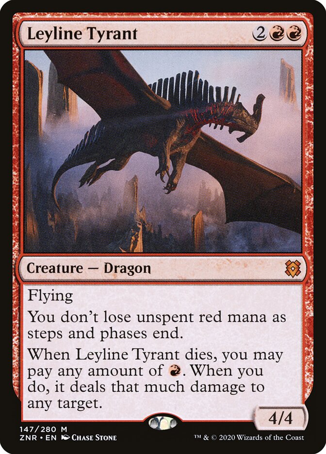 Leyline Tyrant card front