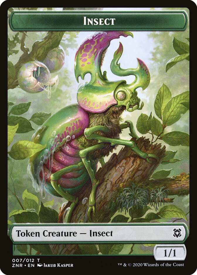 Insect card front