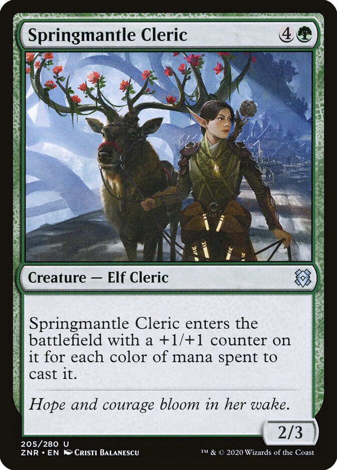 Springmantle Cleric card front