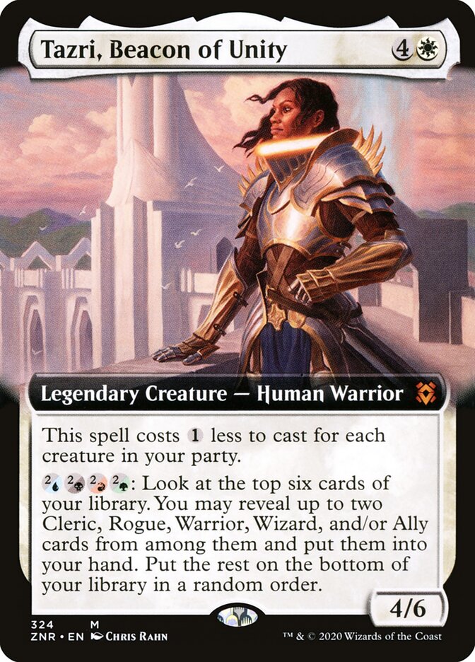 Tazri, Beacon of Unity card front